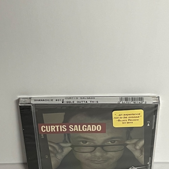 Vintage 1999 Curtis Salgado Wiggle Outta This CD New Sealed Rock Funk Soul Blues - Picture 3 of 7